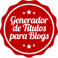 Generador de títulos para blogs
