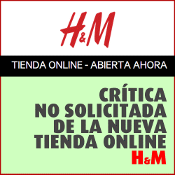 Crítica no de la tienda online H&M - xavierpaz.com | haz crecer tu web
