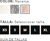 H&M selección de opciones