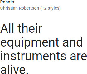 Roboto